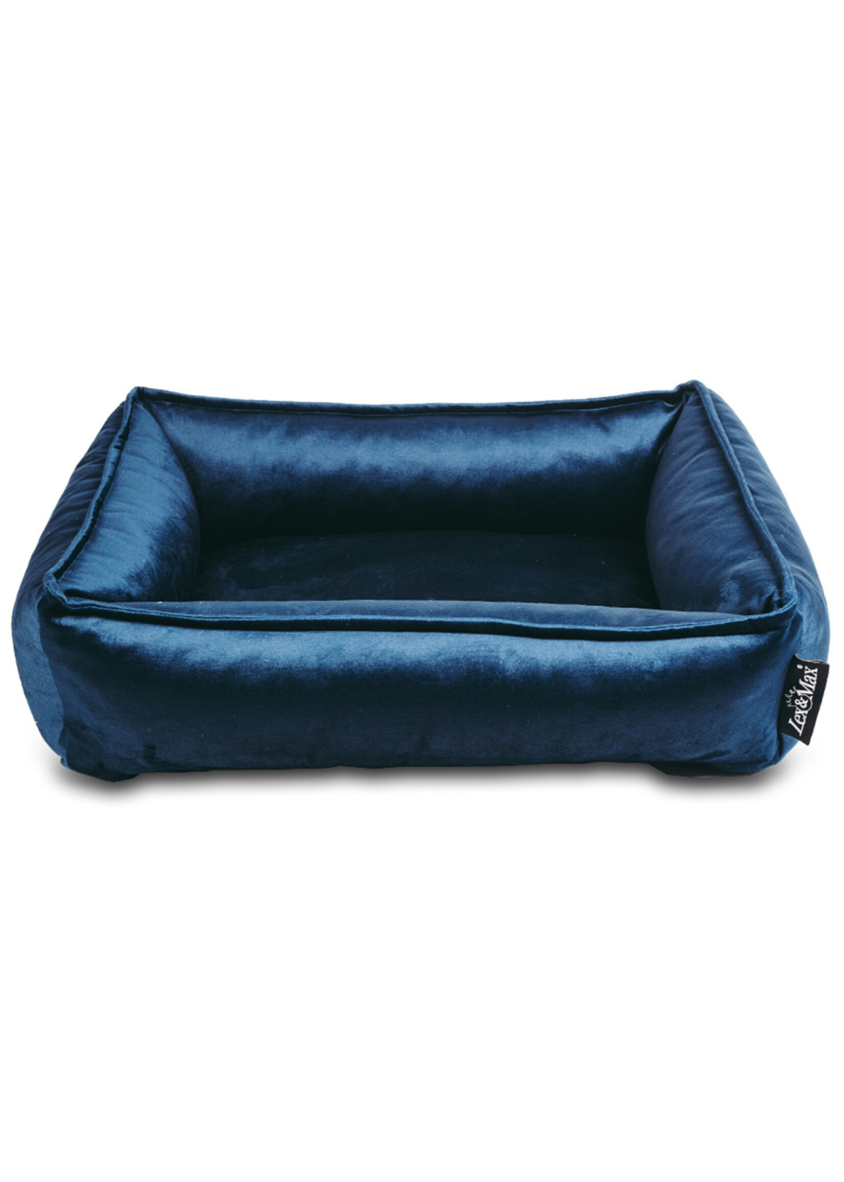 Lex & Max hondenmand Amsterdam. In 3 maten verkrijgbaar. Donkerblauw