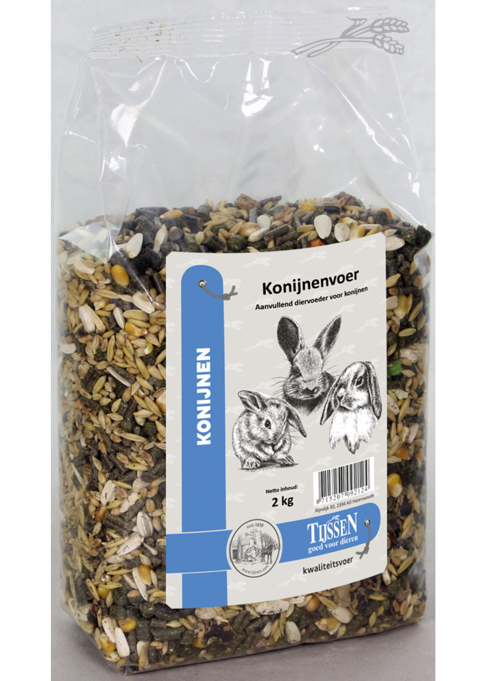 Gemengd konijnenvoer