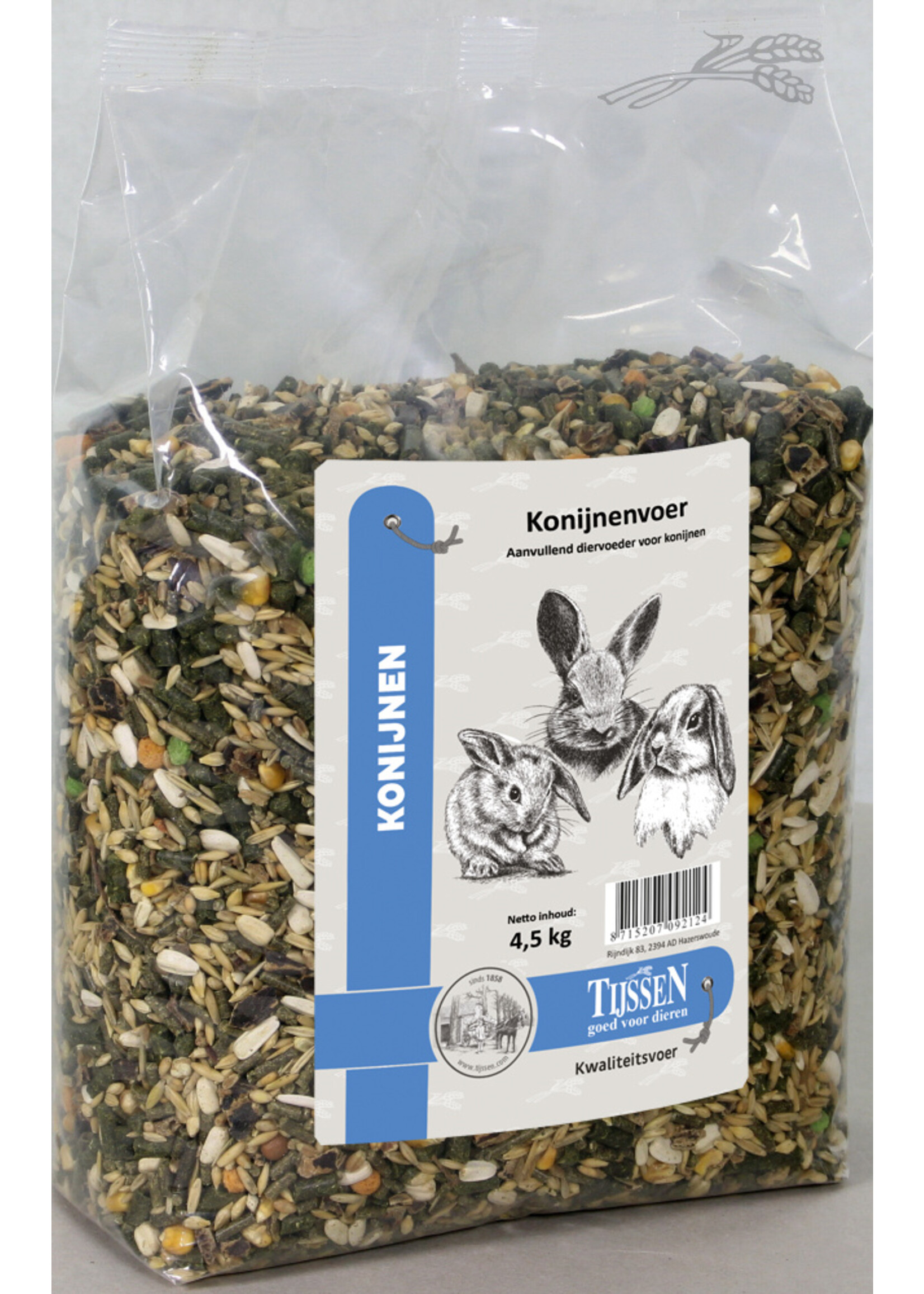 Gemengd konijnenvoer