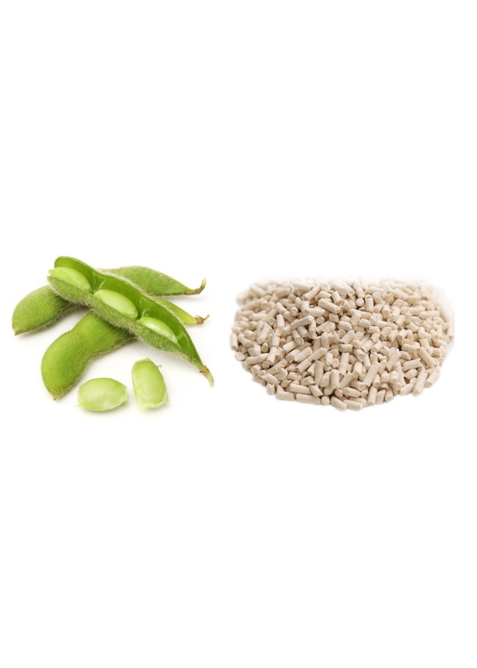 Tofu kattenbakvulling 5 liter.