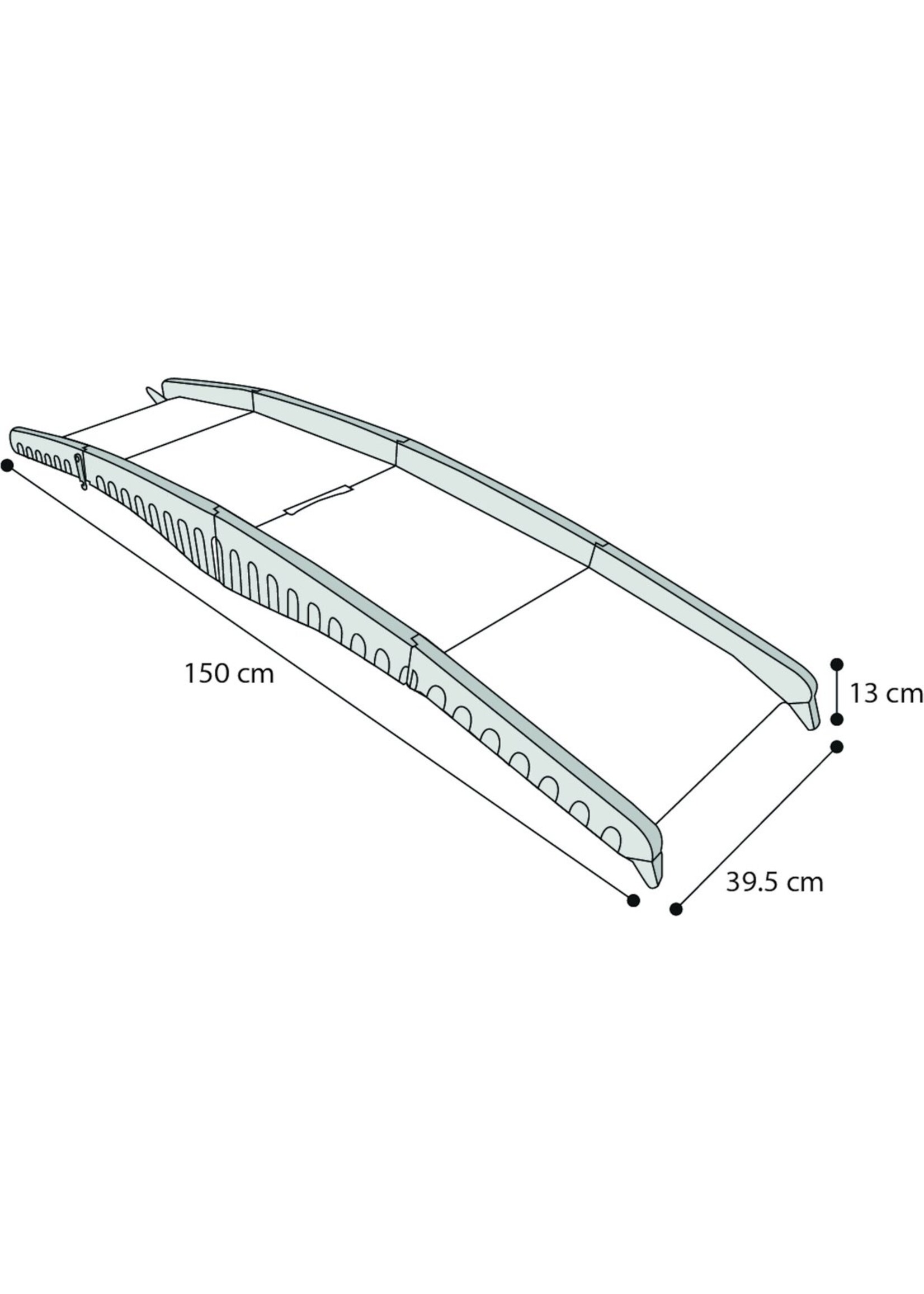 Hondenloopplank Inklapbaar