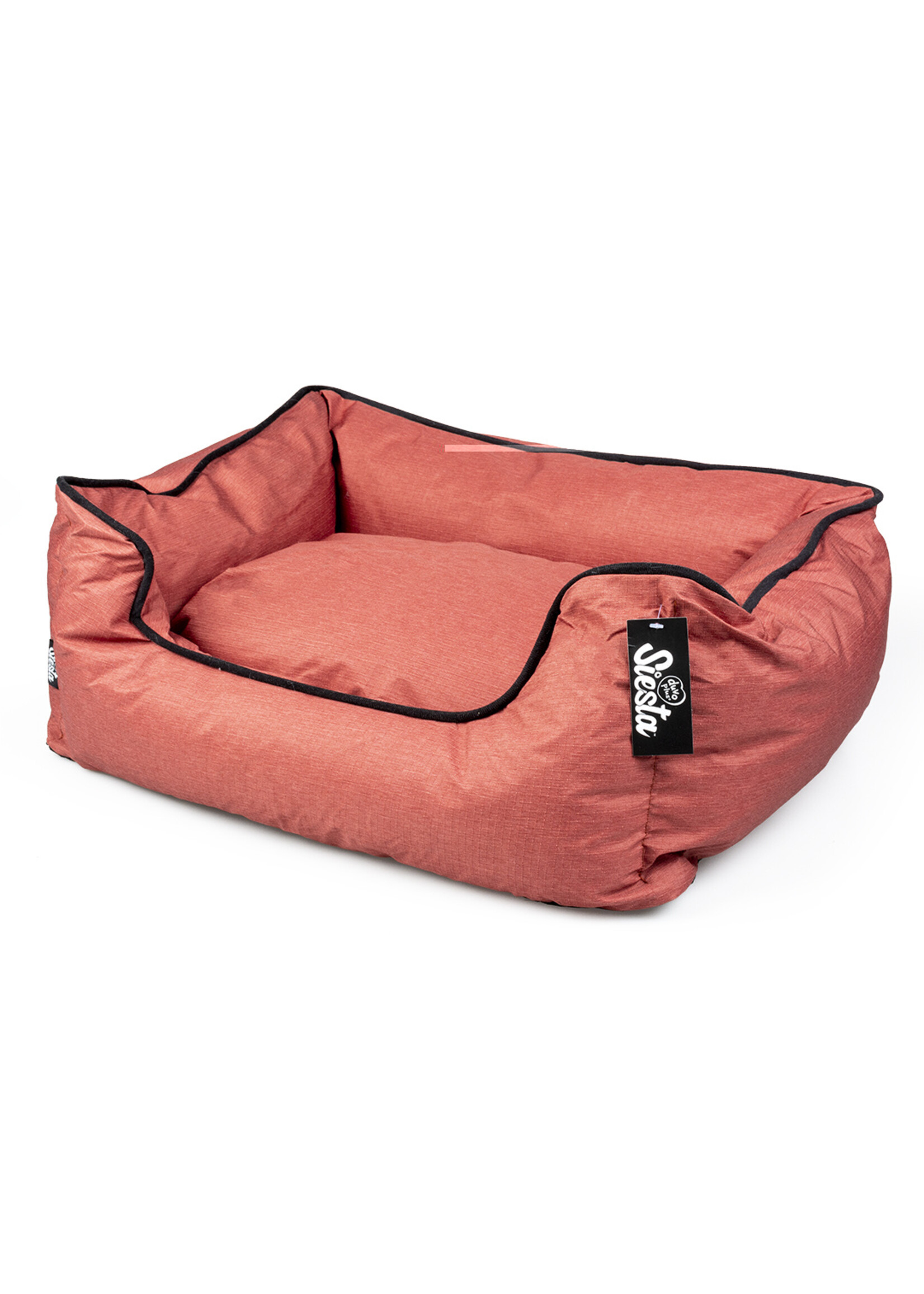 Hondenmand-in & outdoor. Siesta rood-60x45x20 cm