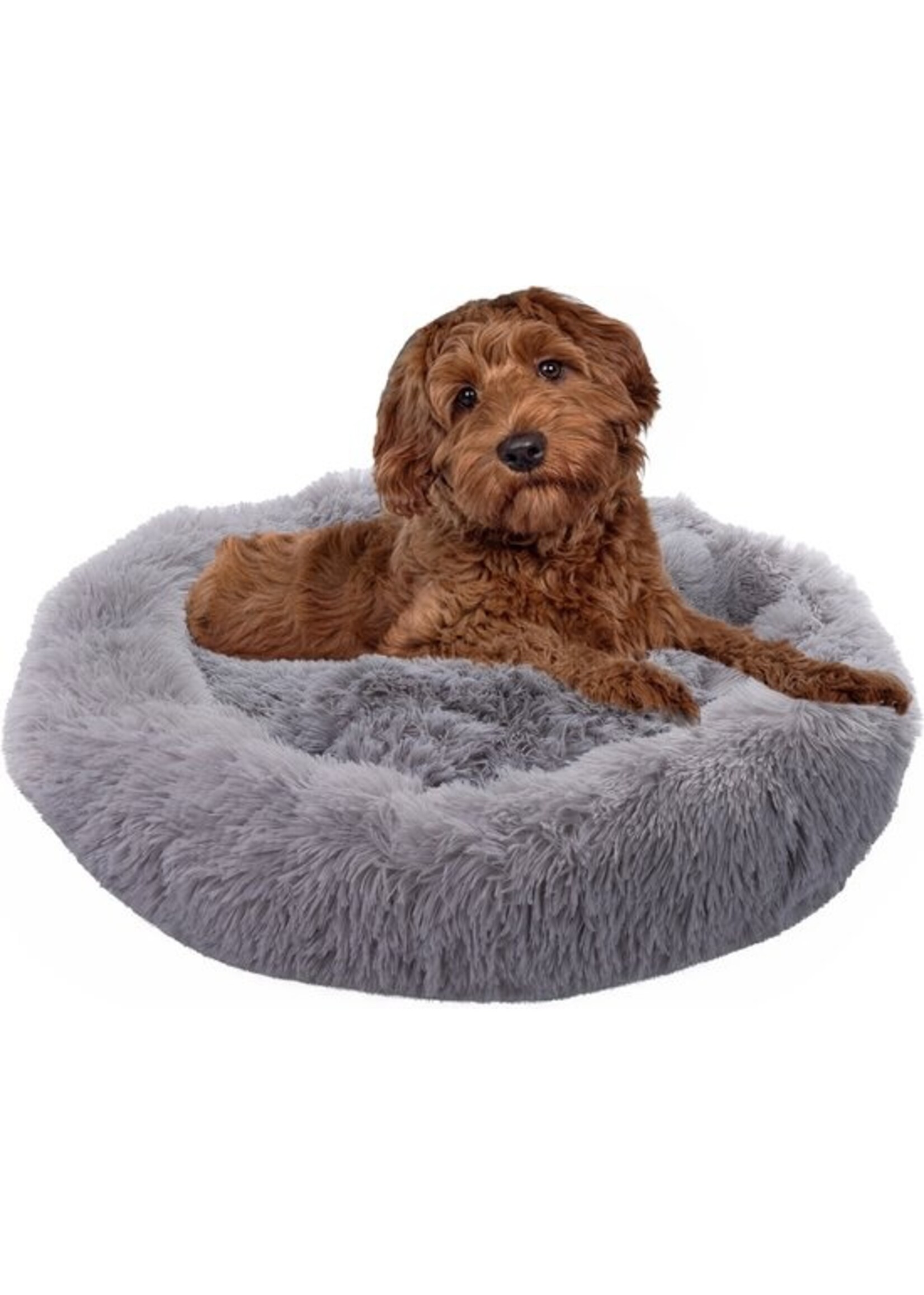 Fluffy hondenmand. 80 cm. In 3 kleuren.