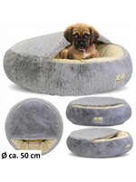 Hondenmand Fluffy met slaapovertrek, 50 cm