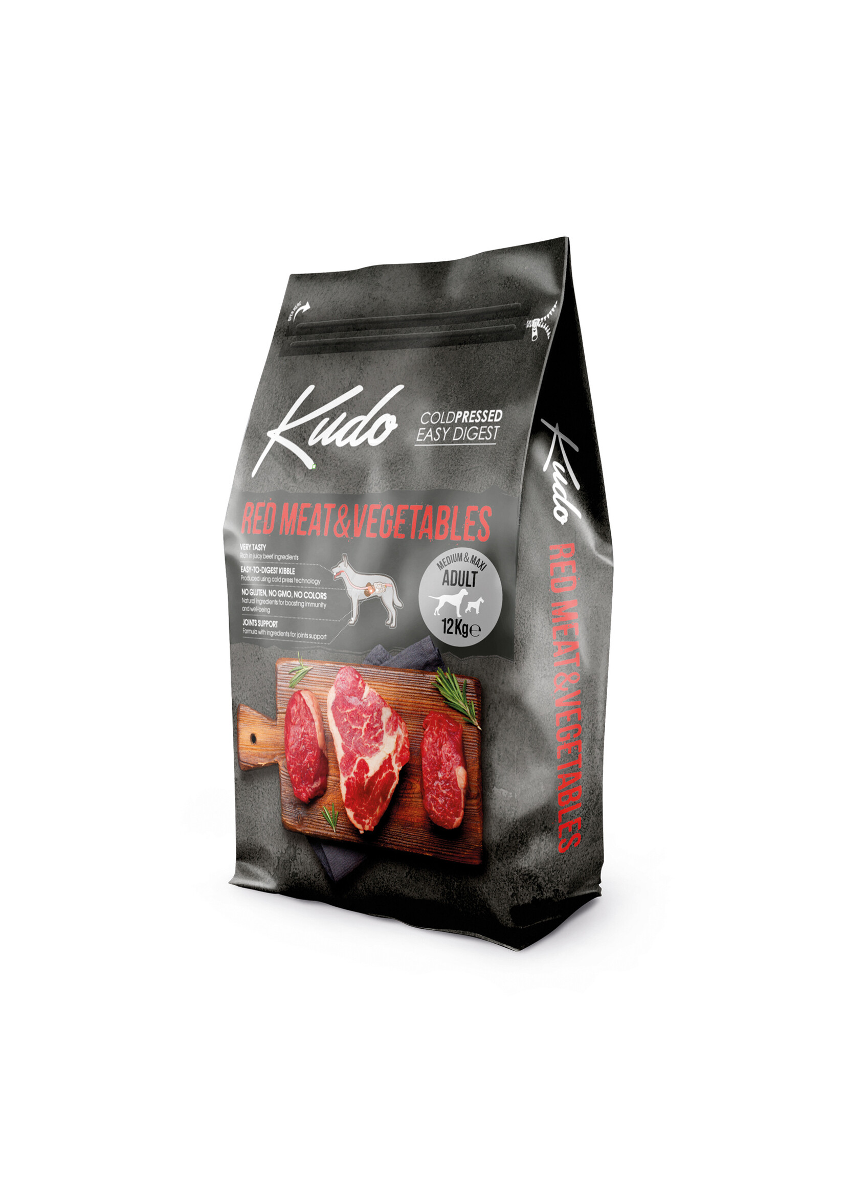 Kudo adult vlees en groente 12kg