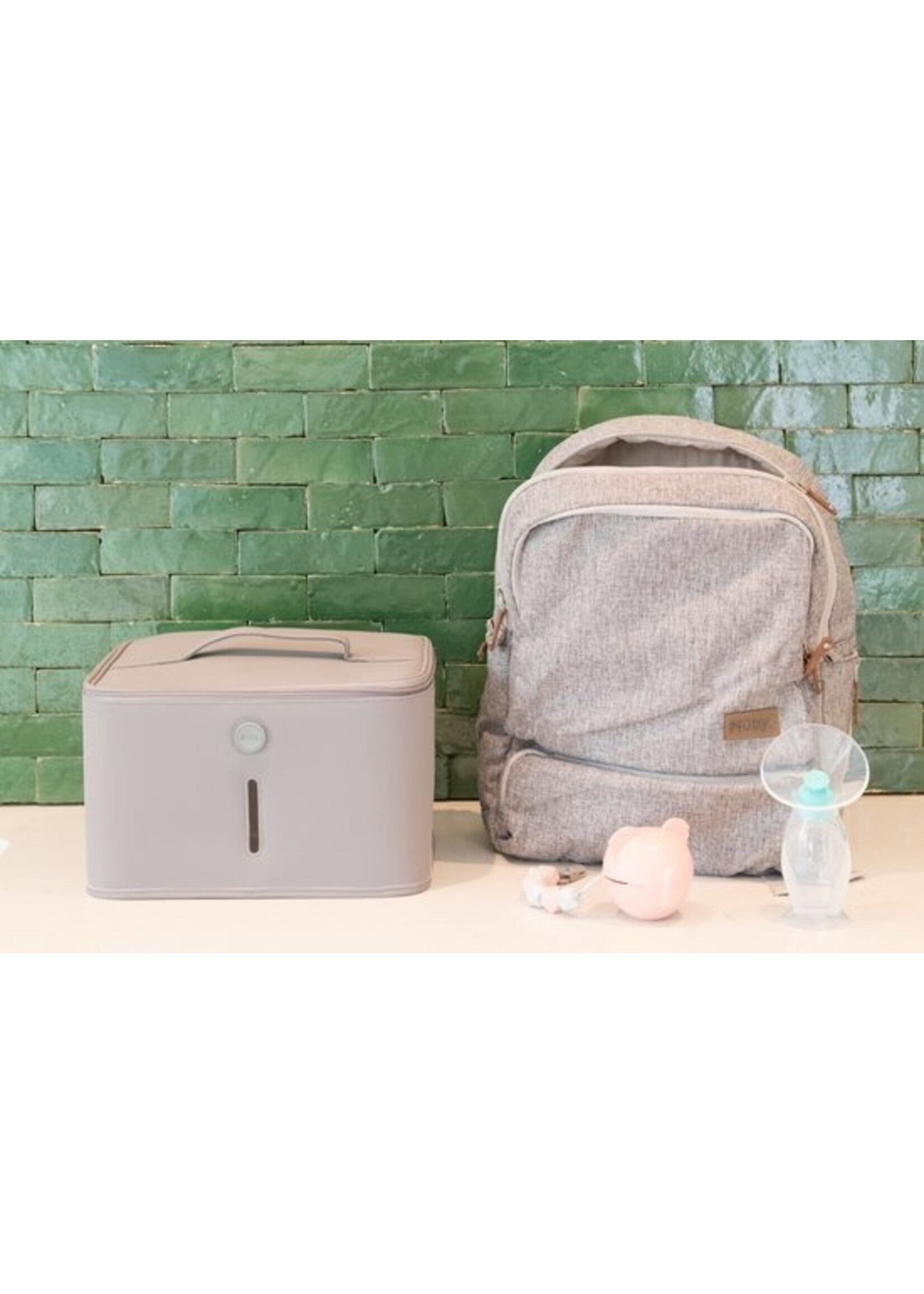 Luiertas. Rugzak met verschillende compartimenten