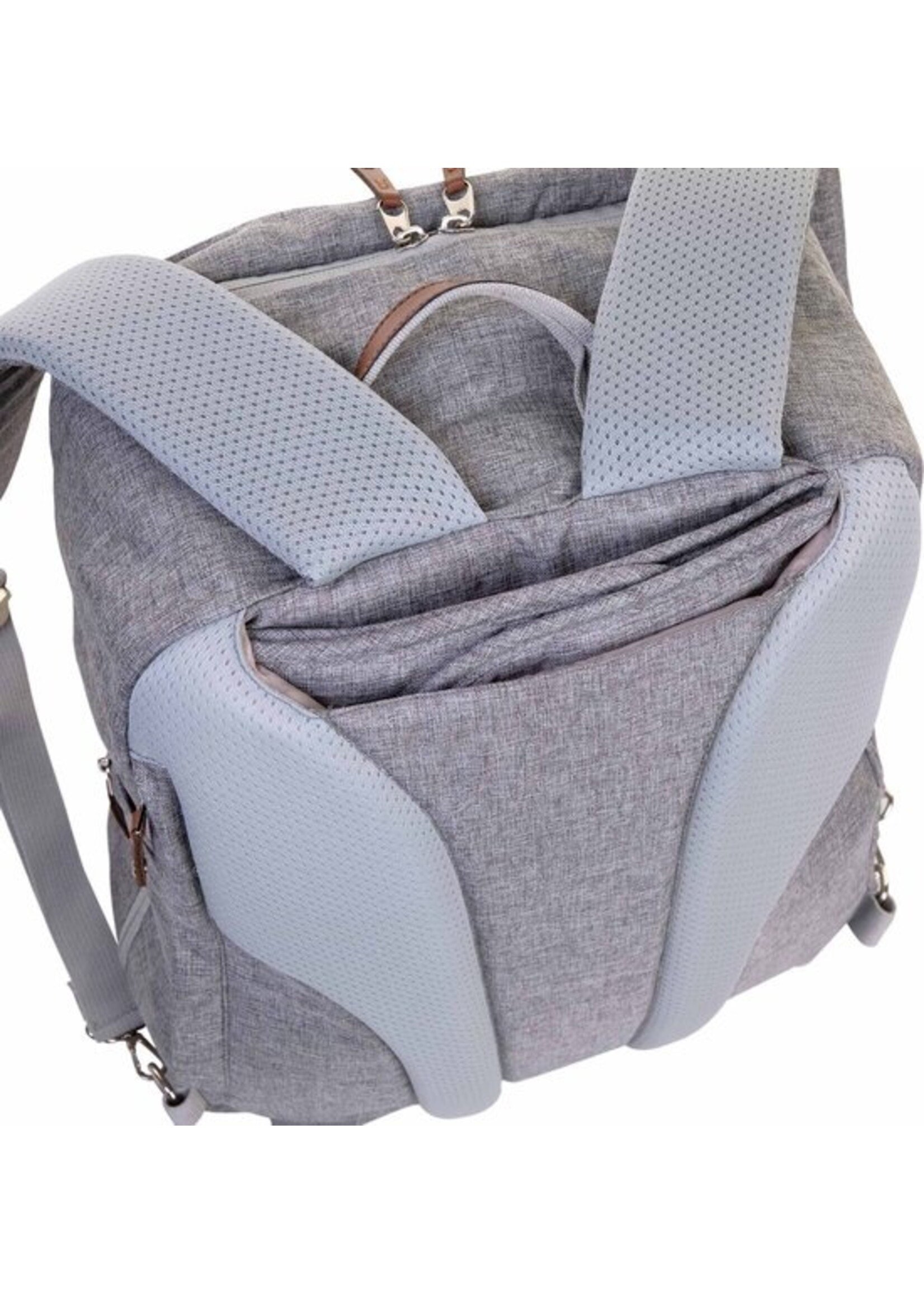 Luiertas. Rugzak met verschillende compartimenten