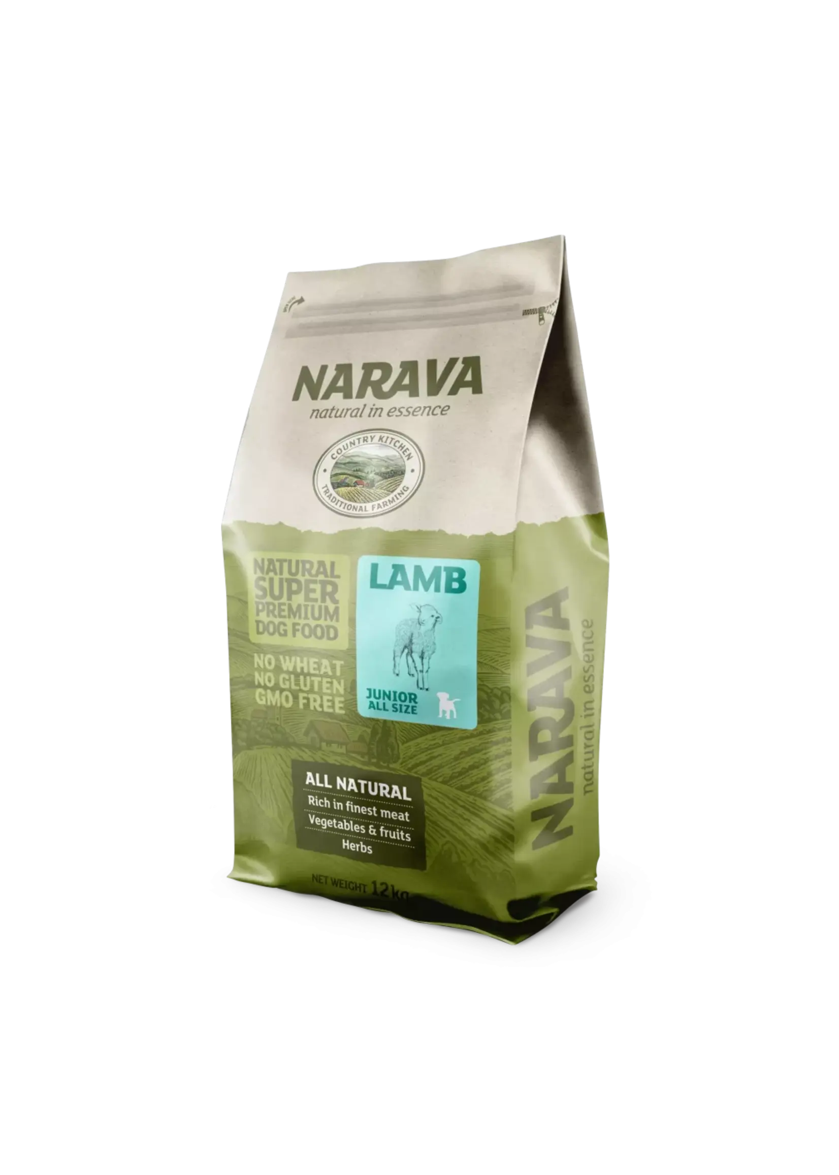 Narava Puppy/Junior Lam 12 kg