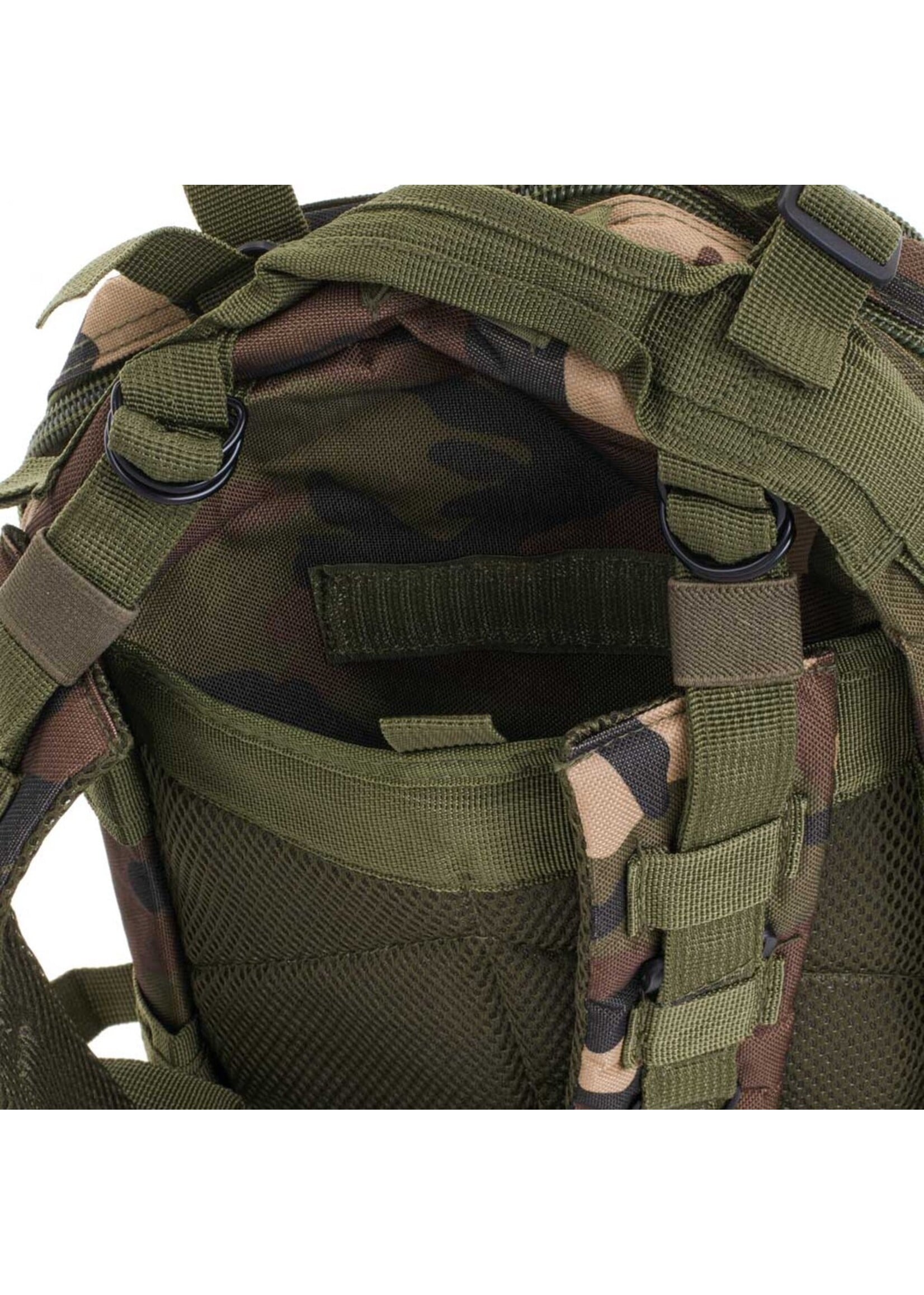 Kamo militaire rugzak  25 Liter 5 vakken
