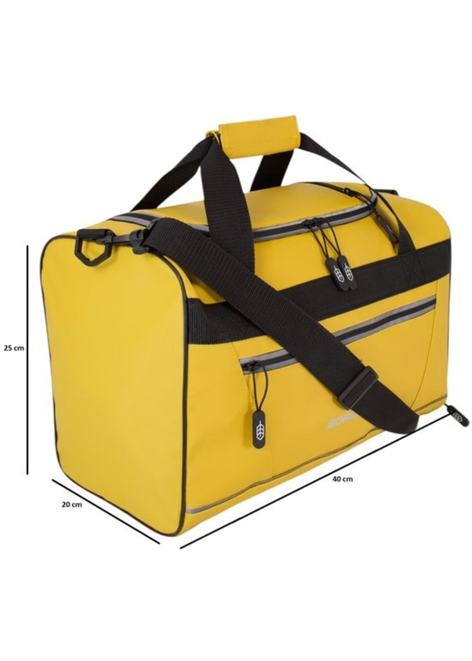 Handbagage. Under Seat tas. 40x20x25 cm.