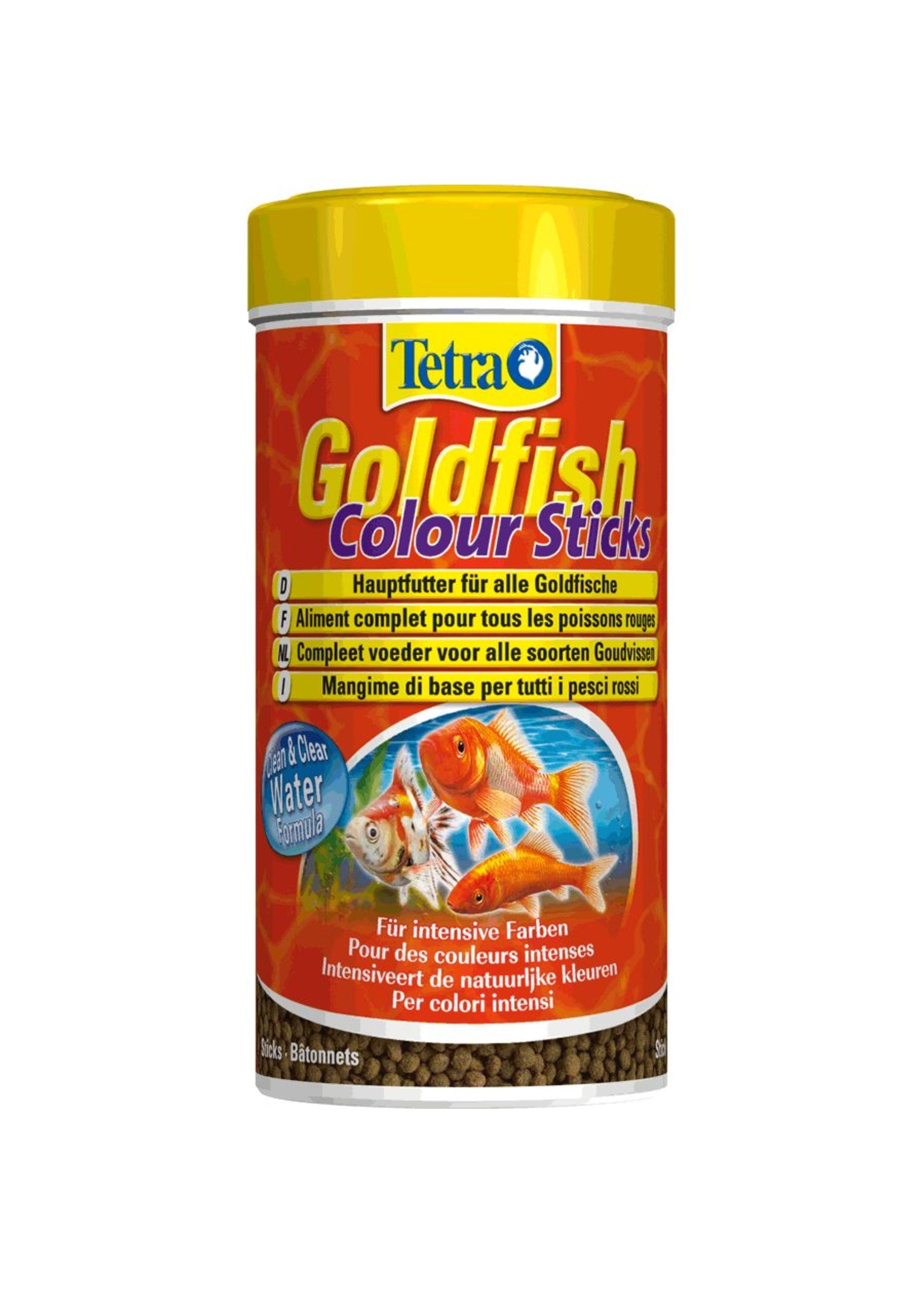 Tetra Tetra goudviskorrels, colour sticks, 250 ml
