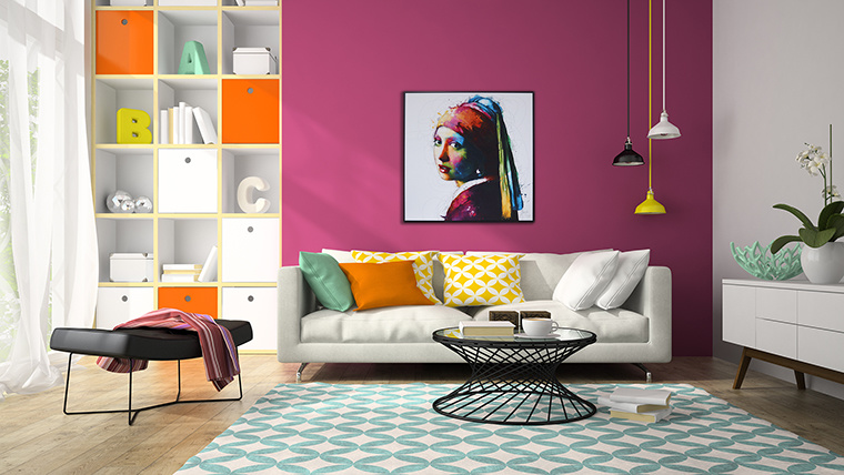 inlijst voorbeeld op je muur