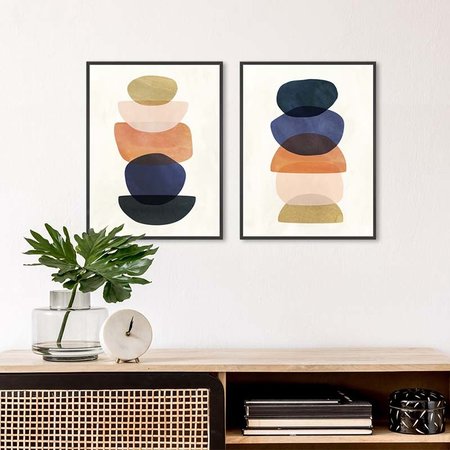 Ingelijste art print