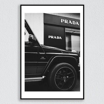 Premium Car art print in lijst Premium Car art print in lijst