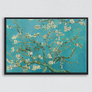 Amandelbloesem art print op canvas Amandelbloesem art print op canvas