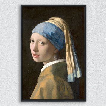 Meisje met de Parel art print op canvas Meisje met de Parel art print op canvas
