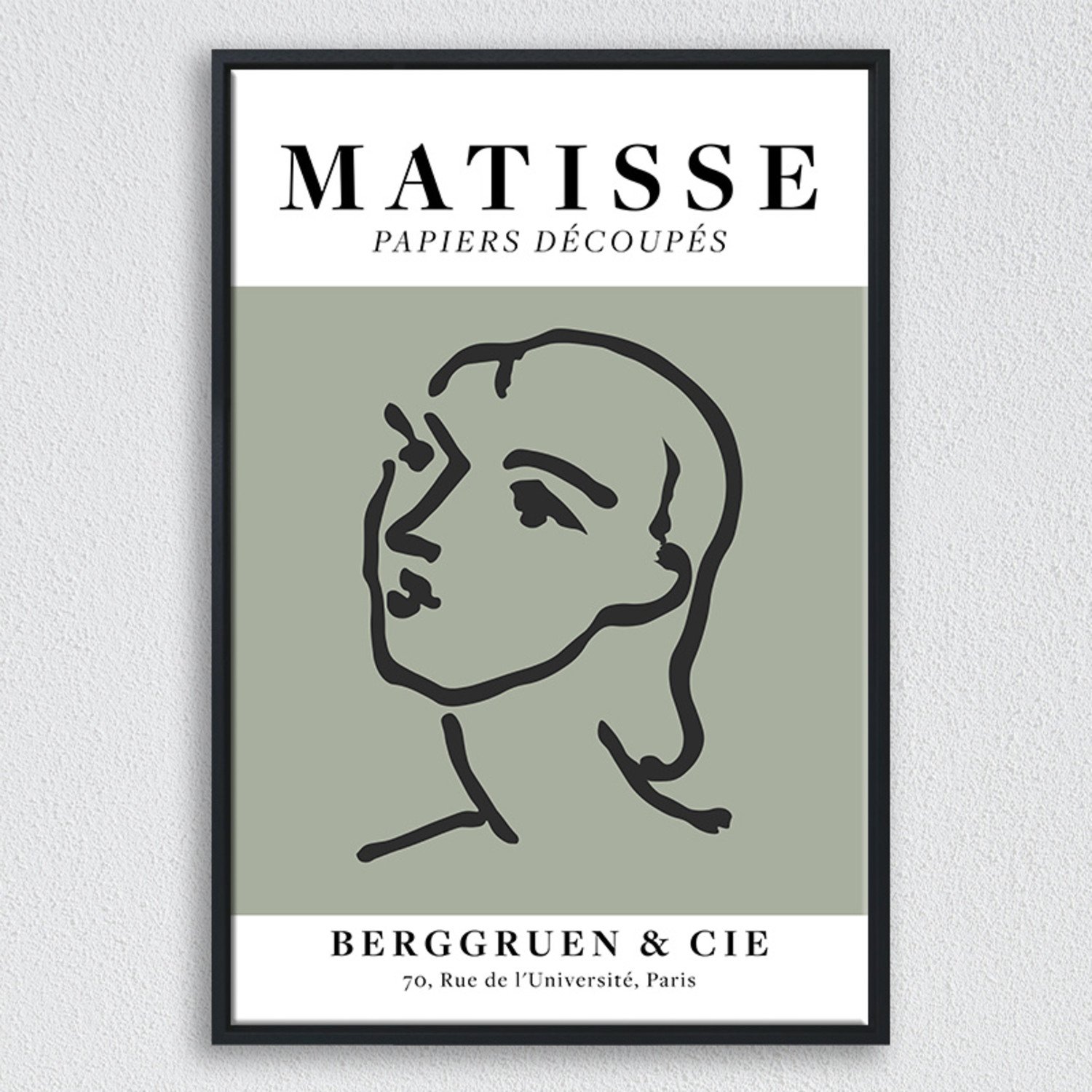 Welke varkensvlees Kinematica Mooie canvas print Matisse VII in zwarte baklijst 60 x 90 cm lijst - De  Lijstenfabriek B.V.
