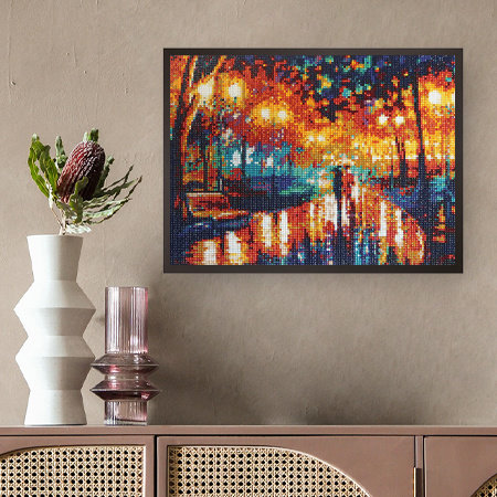 Diamond painting inlijsten