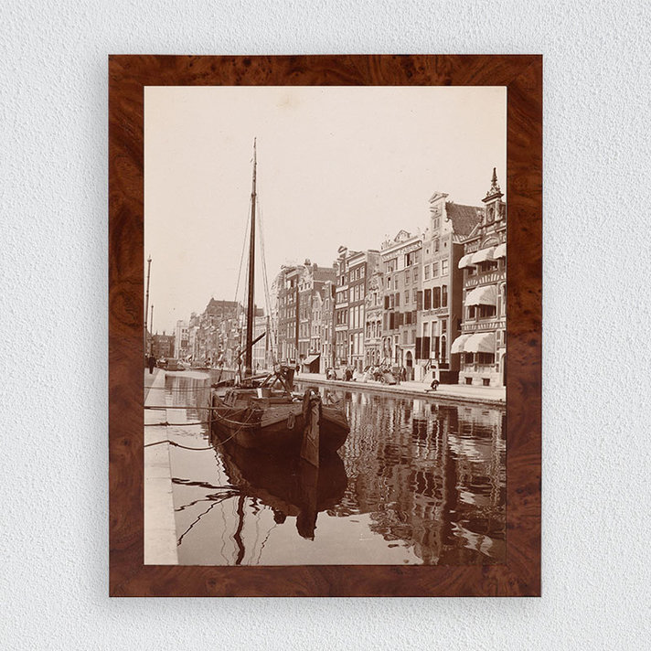 Super strakke Tournée du Chat Noir art print in lijst helder