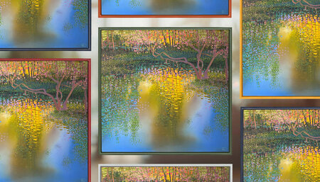 Lijst je kunst in met kleur