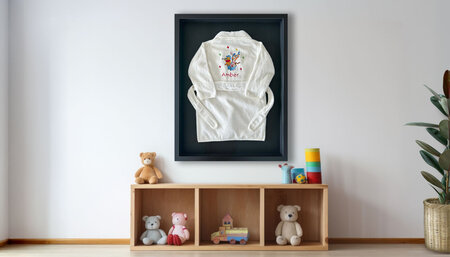 Kinderherinneringen in een lijst