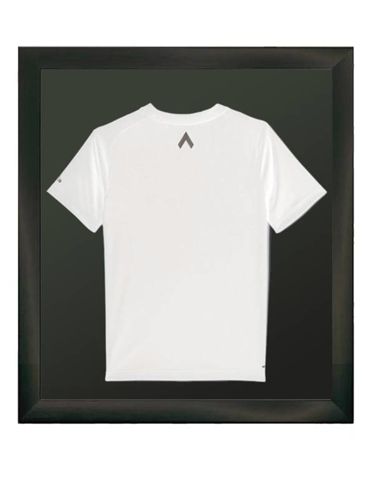 capaciteit converteerbaar Illustreren T-shirt inlijsten in een t-shirt lijst aluminium zwarte lijst - De  Lijstenfabriek B.V.