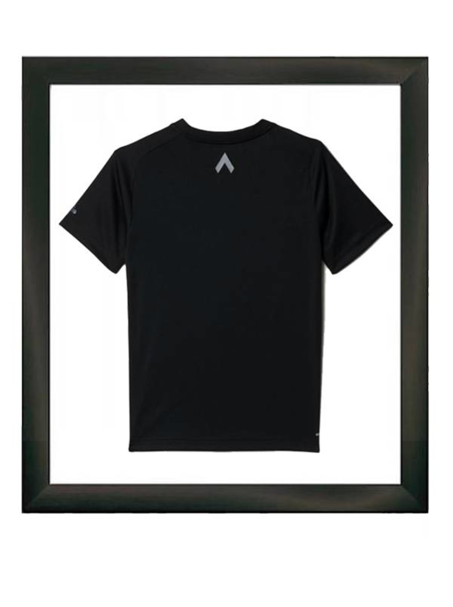 T-shirt inlijsten in een t-shirt lijst aluminium zwarte - De Lijstenfabriek