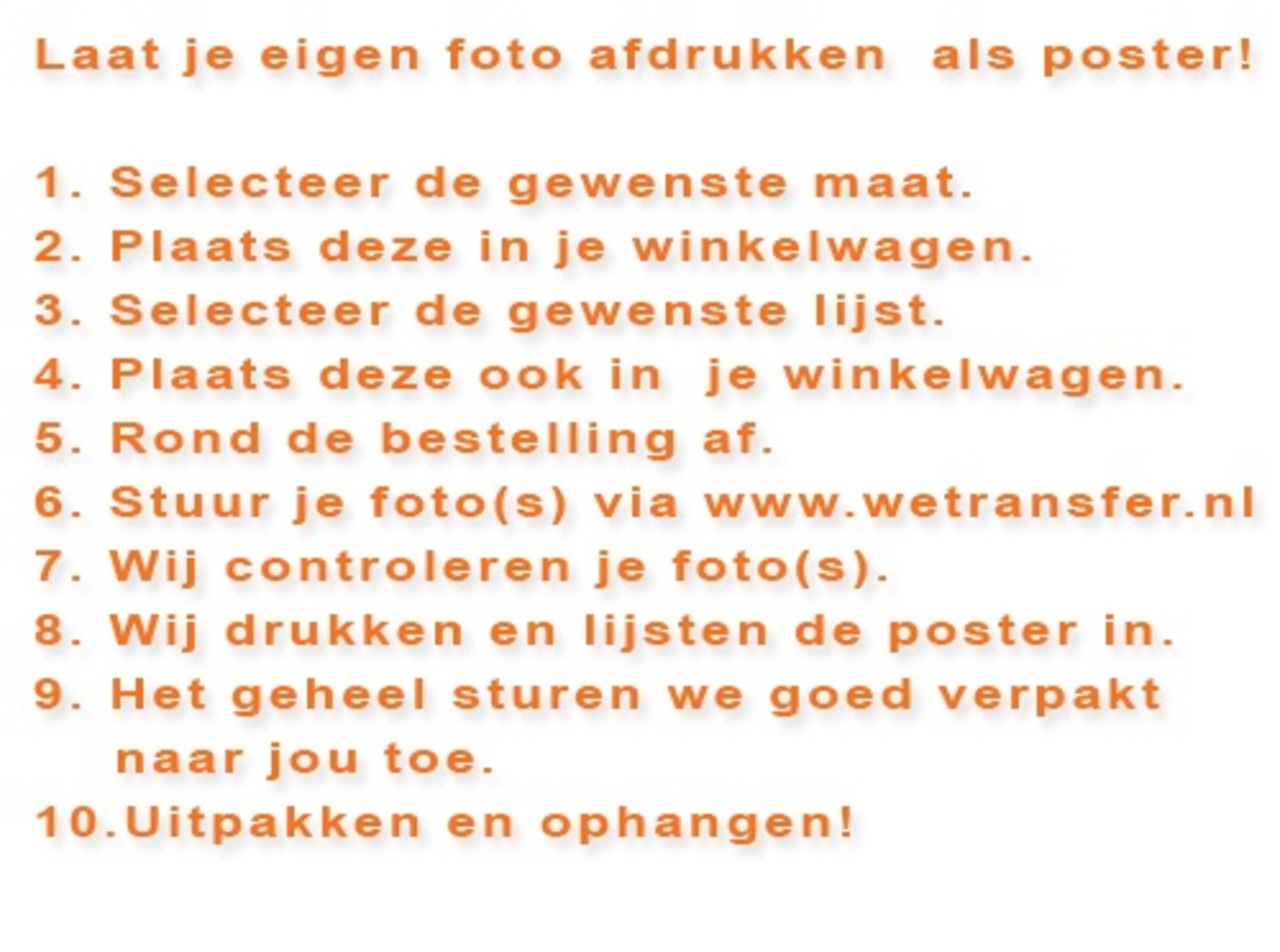 poster printen, plakken en inlijsten in lijst - Lijsten Fabriek - voordelig wissellijsten rechtstreeks vanaf de fabriek (NL)