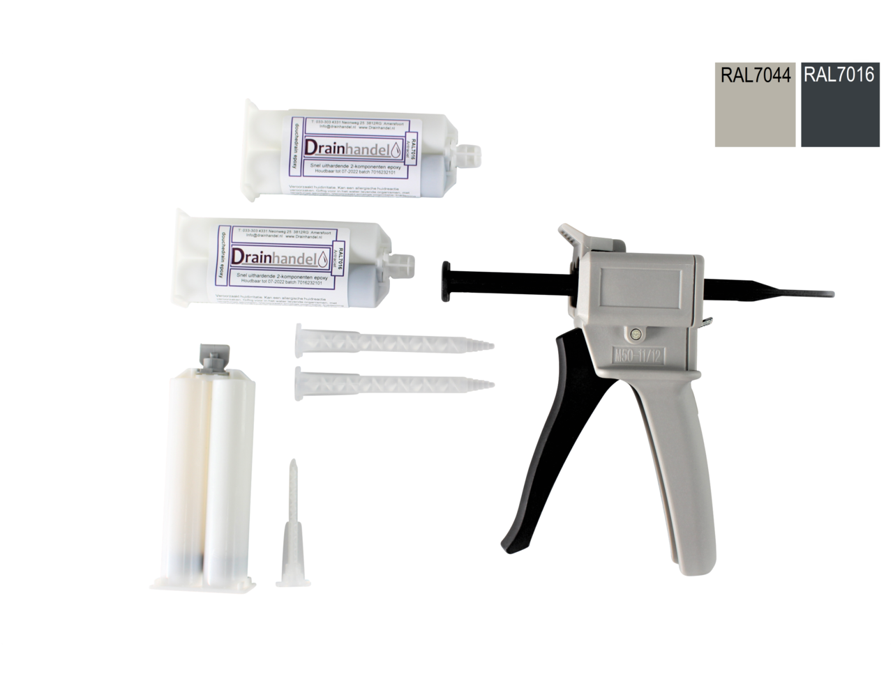 Doodskaak betaling Dageraad Snel uithardende epoxy kit voor het waterdicht afwerken van douchegoten -  Drainhandel