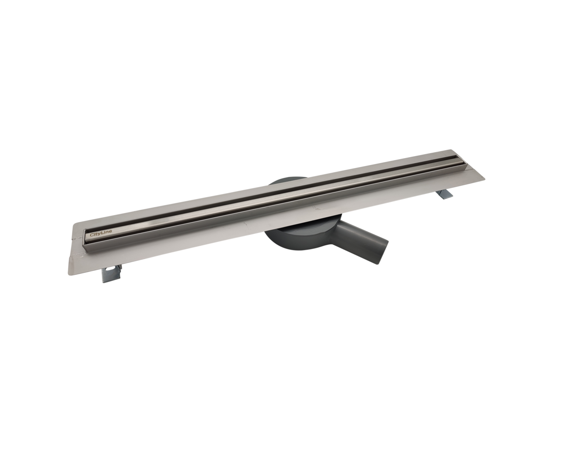 CityLine RVS douchegoot 60 cm met smal profiel en draaibare uitloop