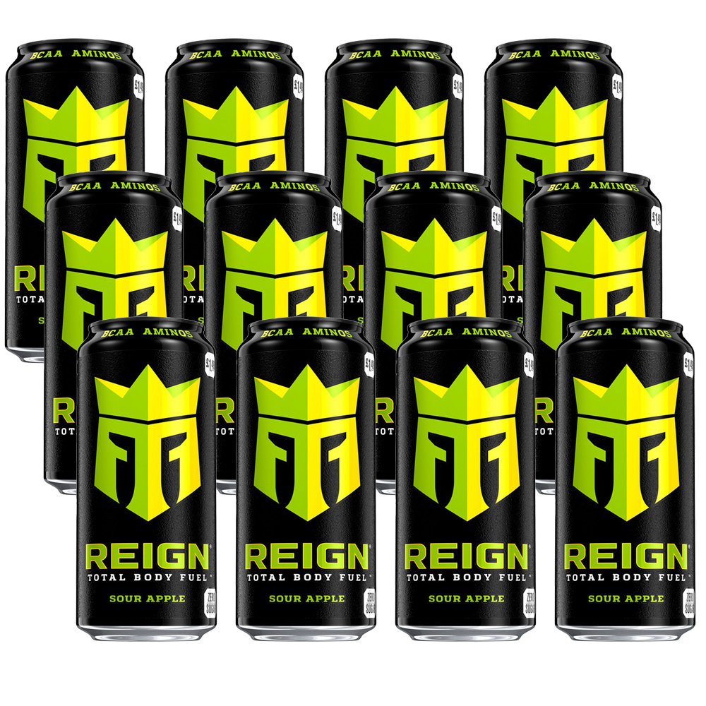 Reign Energy Sour Apple 12x500ml Energy Cans NL