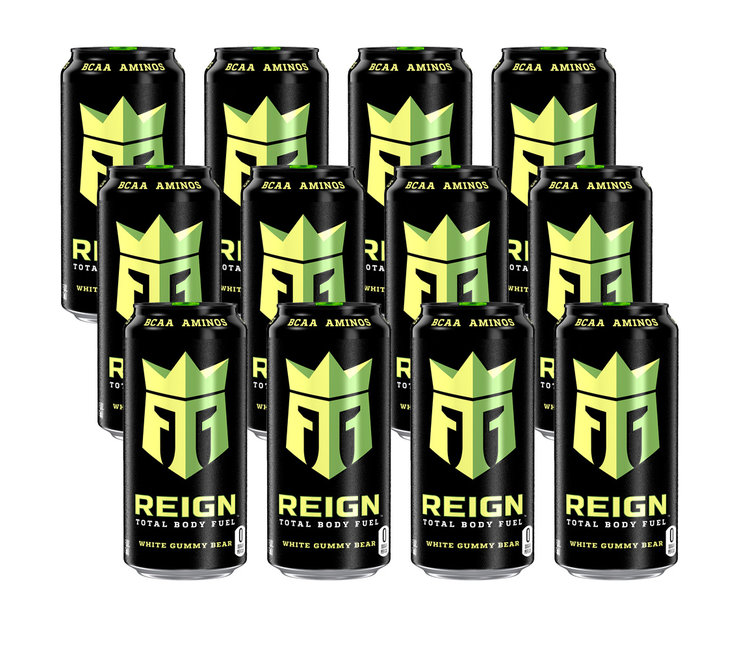 Reign Energy White Gummy Bear 12x473ml Energy Cans NL