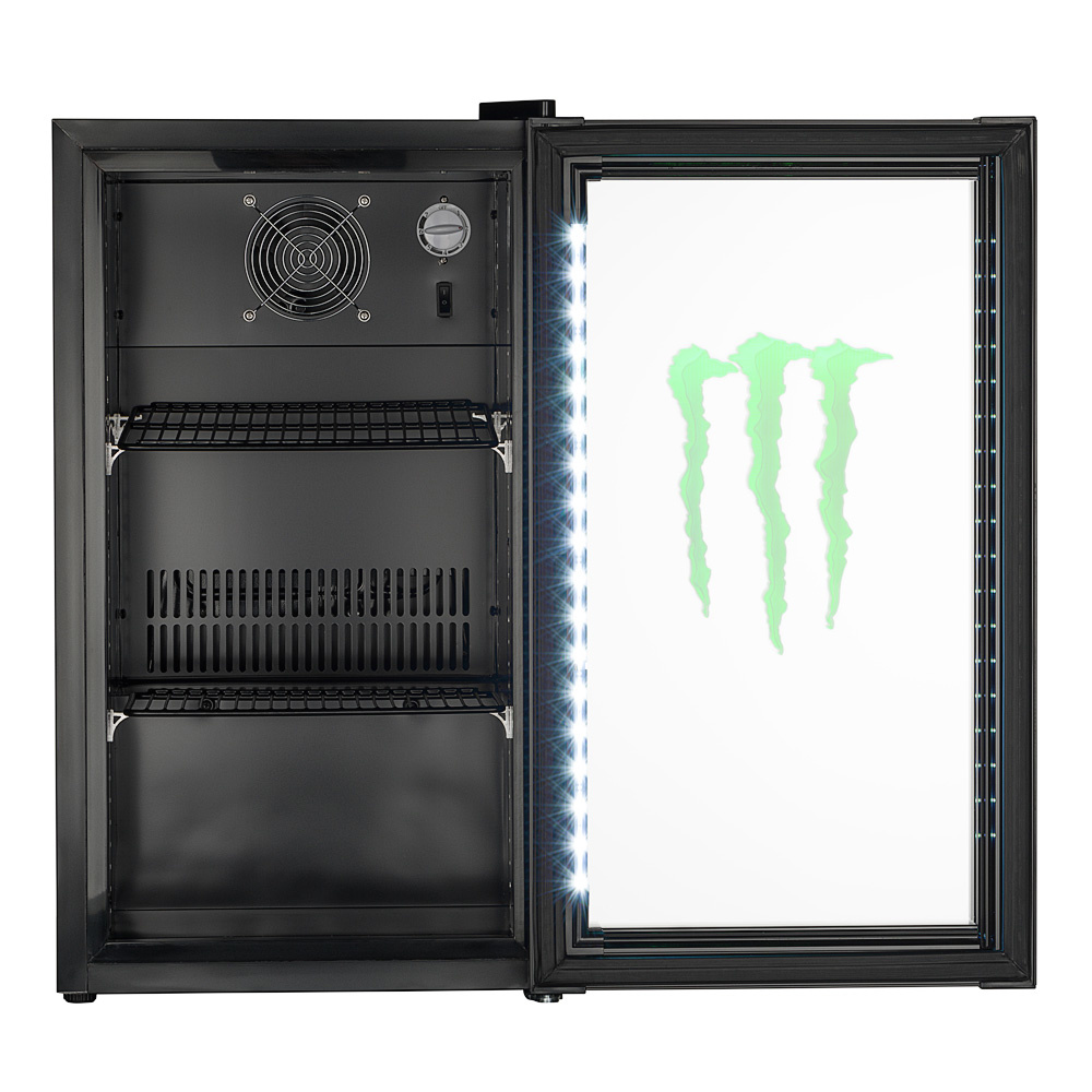 Monster Energy Glastür Kühlschrank 80 Liter - Energy Cans NL