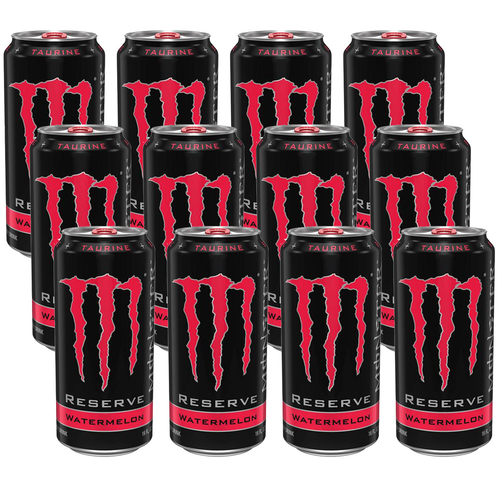 Monster Reserve Watermelon 12x500ml Energy Cans NL