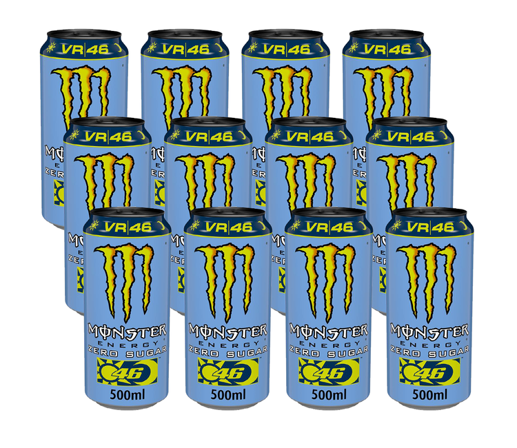Monster VR 46 Zero 12x500ml - Energy Cans NL