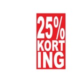 Rectangular 25% sale Sticker