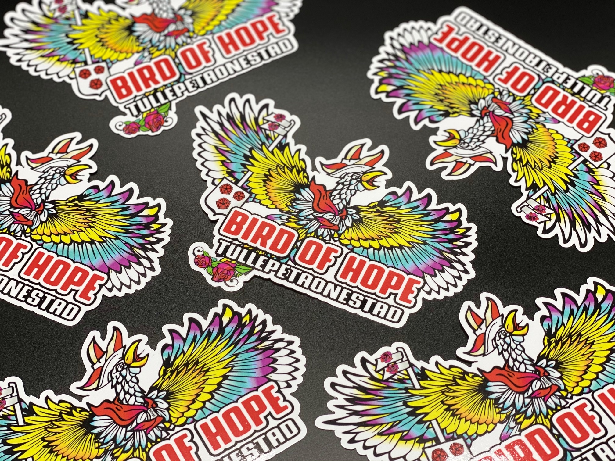 Bird of hope sticker  - 70cm