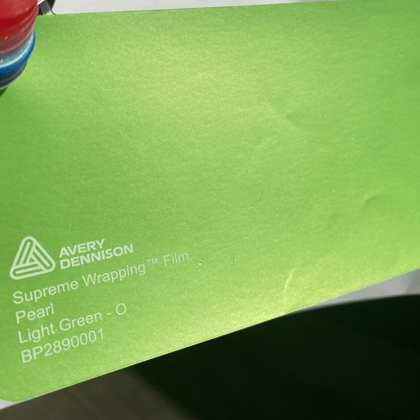 Avery Wrap papier perle vert clair O 1520mm