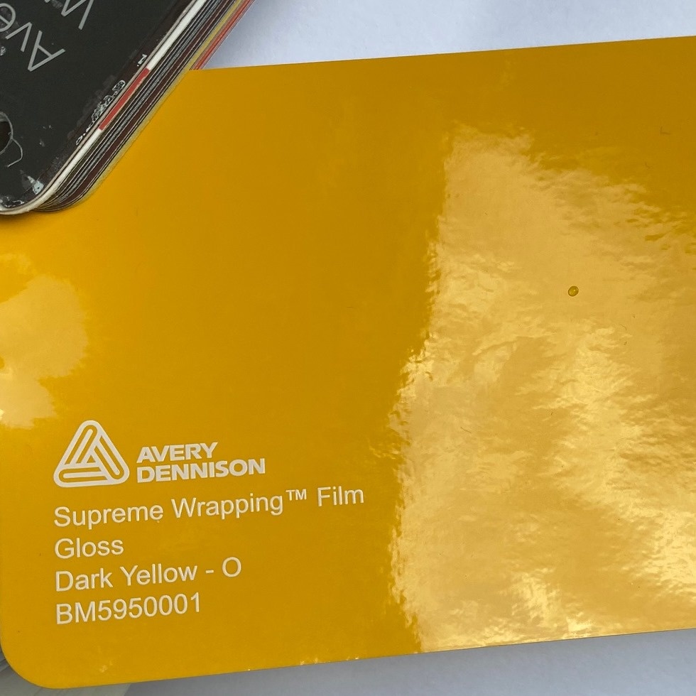 Avery Wrapfolie  Dark Yellow-O Gloss 1520mm