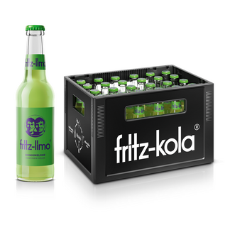 fritz-kola Fritz-Limo Honigmelone 24 x 0,33 l Glas