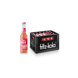 fritz-kola Fritz-Spritz Bio-Rhabarberschorle 24 x 0,33 l Glas