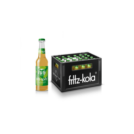 fritz-kola Fritz-Spritz Bio Apfelschorle 24 x 0,33 l Glas