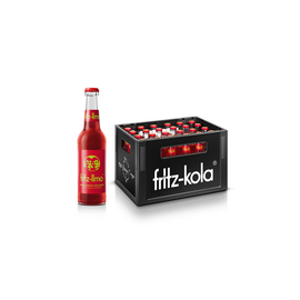 fritz-kola Fritz-Limo Apfel-Kirsch-Holunder 24 x 0,33 l Glas