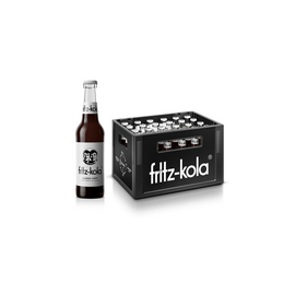 fritz-kola Fritz-Kola Classic Ligt 24 x 0,33 l Glas