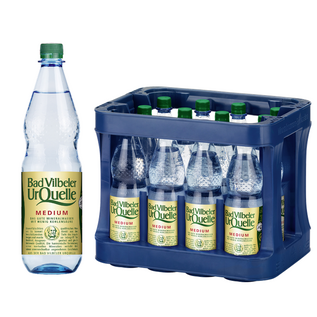 Bad Vilbeler UrQuelle Bad Vilbeler UrQuelle Medium 12 x 1,0 l PET