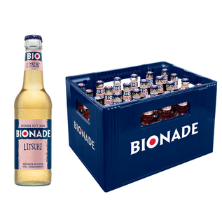 BIONADE BIONADE Litschi 24 x 0,33 l Glas