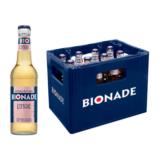 BIONADE BIONADE Litschi 12 x 0,33 l Glas