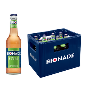 BIONADE BIONADE Kräuter 12 x 0,33 l Glas