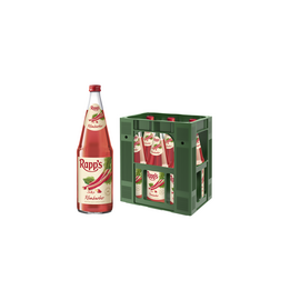 Rapp's Rapp's Rhabarber Saft 6 x 1,0 l Glas