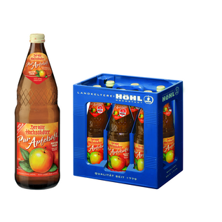 Der alte Hochstädter Der alte Hochstädter Apfelsaft naturtrüb 6 x 1,0 l Glas